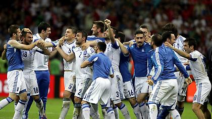 Οι διεθνείς δεν σταματούν να πανηγυρίζουν! (video)