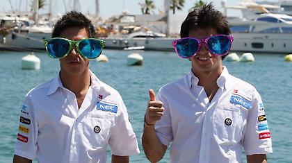 Τα παιδία -της Sauber- παίζει