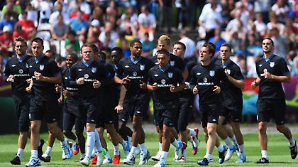 LIVE η προπόνηση της εθνικής Αγγλίας