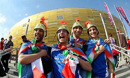 Φτάνουν στο Κίεβο οι Ιταλοί φίλαθλοι