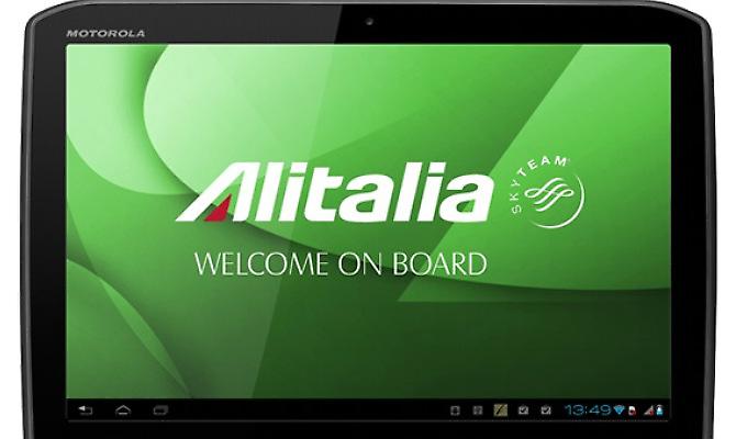 Motorola XOOM 2 στα αεροσκάφη της Alitalia