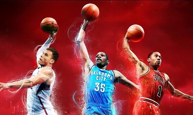 Durant, Griffin και Rose στο εξώφυλλο του NBA 2K13