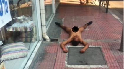 Σοκαριστική εικόνα στο κέντρο της Αθήνας!