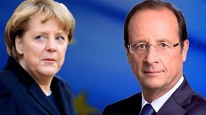 Μέρκελ-Ολάντ: «Η κατάσταση στην Ευρωζώνη είναι σοβαρή»
