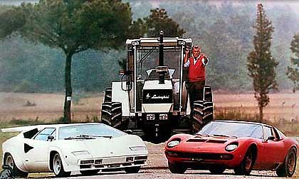 Lamborghini, από τα αλώνια στα σαλόνια!