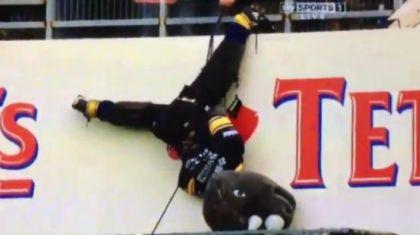 Επικό… fail από μασκότ! (video)