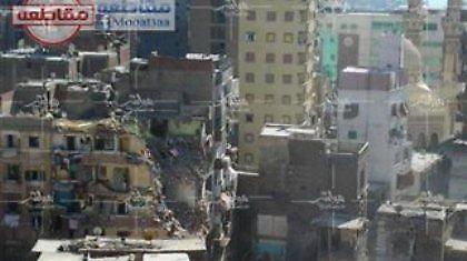 Έντεκα νεκροί από την κατάρρευση κτιρίων στην Αίγυπτο