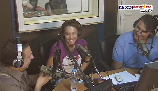 Η Τάμτα στον NovaΣΠΟΡ FM 94,6 (Web-TV)