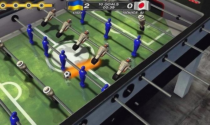 Foosball 2012, επιτραπέζιο ποδοσφαιράκι σε PS3 και PS Vita
