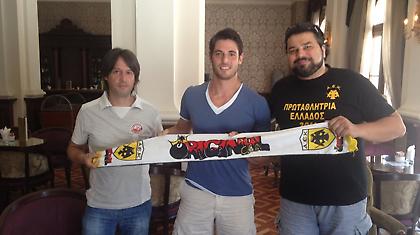 «Χαρούμενος που ανήκω στην ιστορική ΑΕΚ»