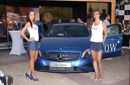 Η Mercedes A-Class στο Φλοίσβο για test drive