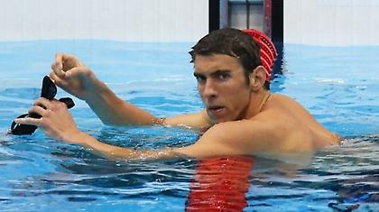 Ο Φελπς στο θρόνο του!