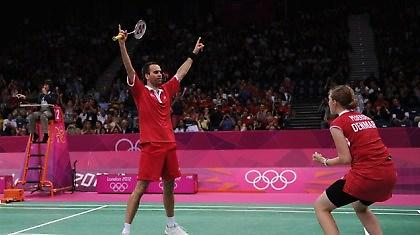 «Χάλκινο» το δανέζικο ζευγάρι στο μπάντμιντον