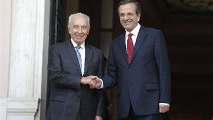 Συνάντηση Σαμαρά-Πέρες