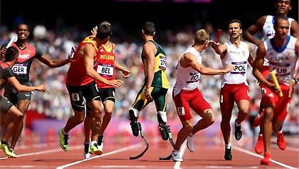 Τα  πάνω κάτω στα 4x400μ. των ανδρών