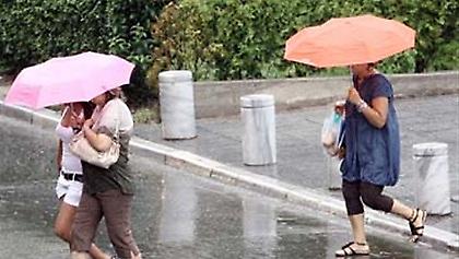 Βροχές και πτώση της θερμοκρασίας