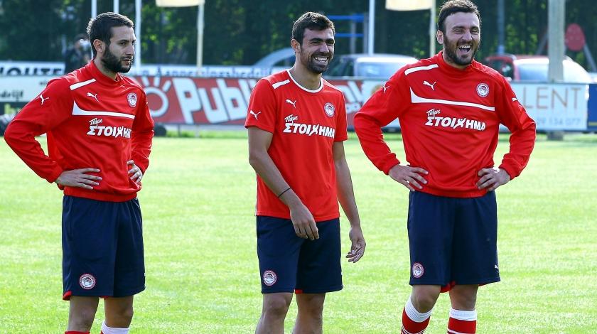 Χαλαρά πριν το φιλικό