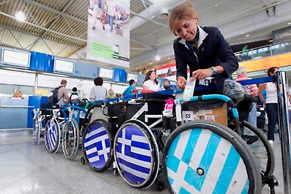 Πέταξε με Olympic η Παραολυμπιακή ομάδα στο Λονδίνο