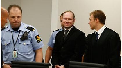 Κάθειρξη 21 ετών στον Μπρέιβικ!