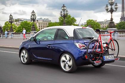 Opel Adam και με FlexFix για μεταφορά ποδηλάτων
