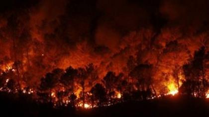 Μαίνεται η πυρκαγιά στη Σητεία