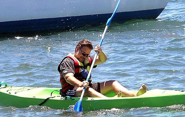 Το ρέμα παρέσυρε τον Ράσελ Κρόου