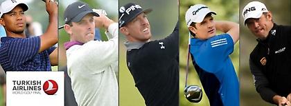 Οι μεγαλύτεροι γκολφέρ στο Τurkish Airlines World Golf Final