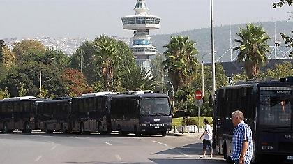 Δρακόντεια τα μέτρα ασφαλείας στη Θεσσαλονίκη