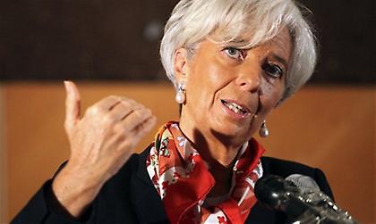 Λαγκάρντ: Ενεργός ρόλος ΔΝΤ στο πρόγραμμα βοήθειας της ΕΚΤ