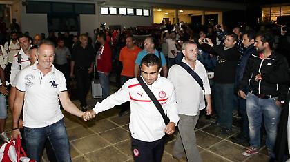 Έφτασε χωρίς πρόβλημα ο Ολυμπιακός