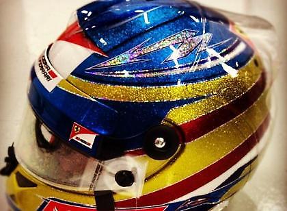 Ένα εντυπωσιακό κράνος, για έναν εντυπωσιακό αγώνα