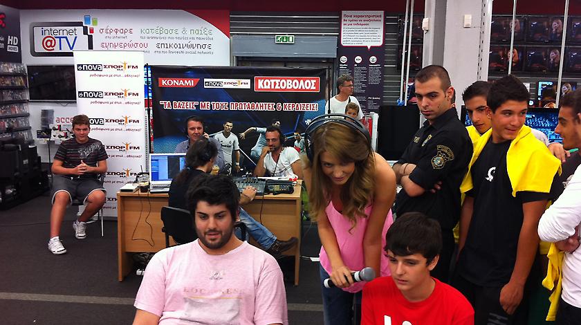 «Χαμός» στο event για το PES 2013