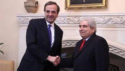 Για την ΑΟΖ συζήτησαν Σαμαράς - Χριστόφιας