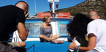 Προβολή της Λέσβου και της Χίου στην ιταλική τηλεόραση