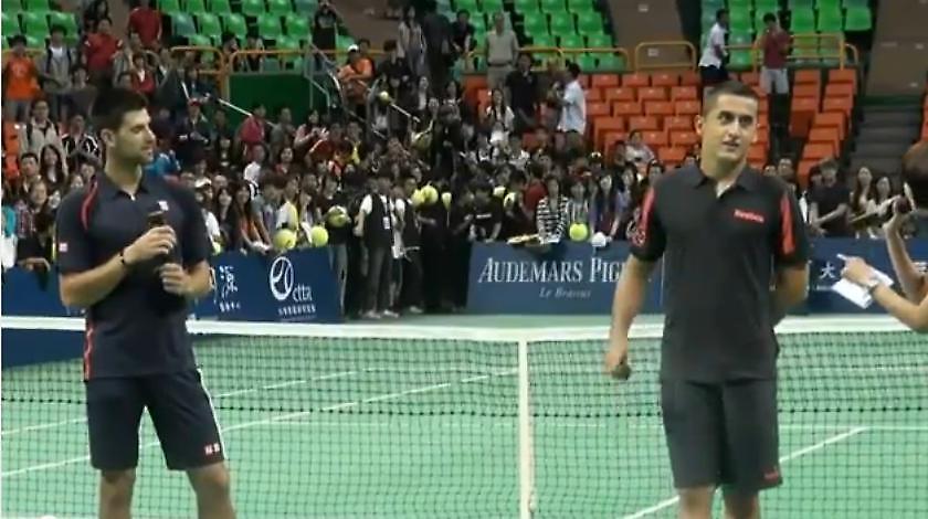 Όταν ο Τζόκοβιτς χορεύει Gangnam Style (video)