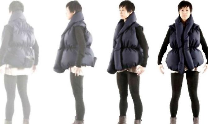 Γιλέκο που αγκαλιάζει αυτόν που το φοράει ανάλογα με τα Facebook likes!