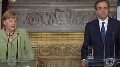 Κλίμα αισιοδοξίας στις δηλώσεις Μέρκελ - Σαμαρά