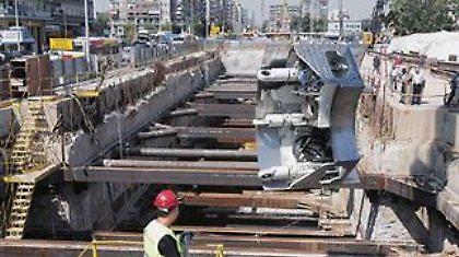 Ολοκληρώθηκε η απορρύπανση σε εργοτάξιο του μετρό