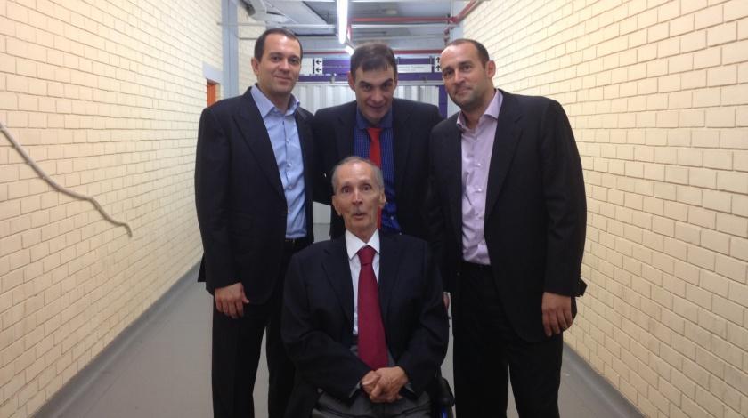 Στα αποδυτήρια ο Κωνσταντίνος Αγγελόπουλος