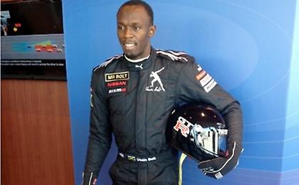 Ο Μπολτ συνοδηγός του Γουέμπερ