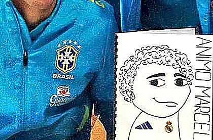 «Κουράγιο, Μαρσέλο» με σκίτσο