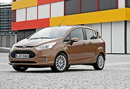 Από 13.115 ευρώ το νέο Ford B-MAX στην Ελλάδα