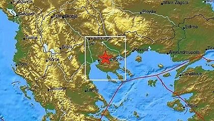 Ασθενής σεισμική δόνηση 3,3 Ρίχτερ στη Θεσσαλονίκη