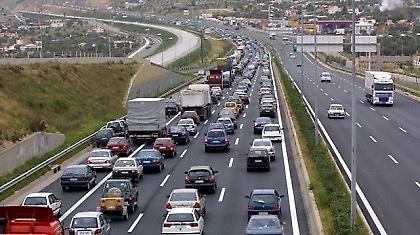 Ανατροπή Ι.Χ. στην Εθνική