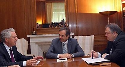 Σύσκεψη των «3» στη σκιά δόσης και διαγραφών