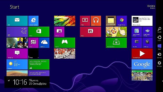 Τι θα δείτε πρώτα μπαίνοντας στα Windows 8