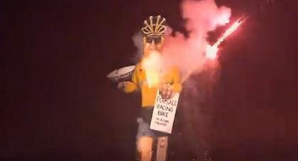 «Έκαψαν» τον Άρμστρονγκ (video)