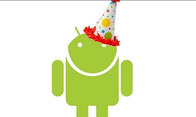 Πέντε ετών έγινε το Android