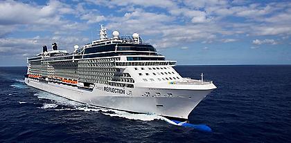 Το νεότευκτο Celebrity Reflection για πρώτη φορά στον Πειραιά