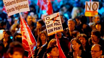 Ογκώδεις διαδηλώσεις κατά της λιτότητας στην Ευρώπη